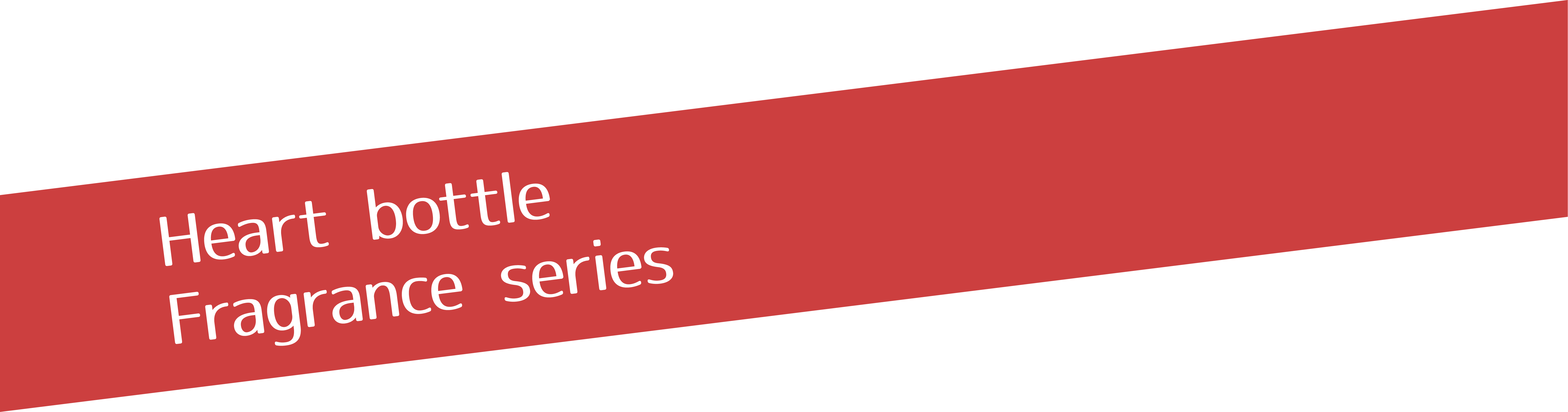 Heart bottle Fragrance series